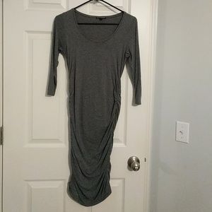Express grey dress